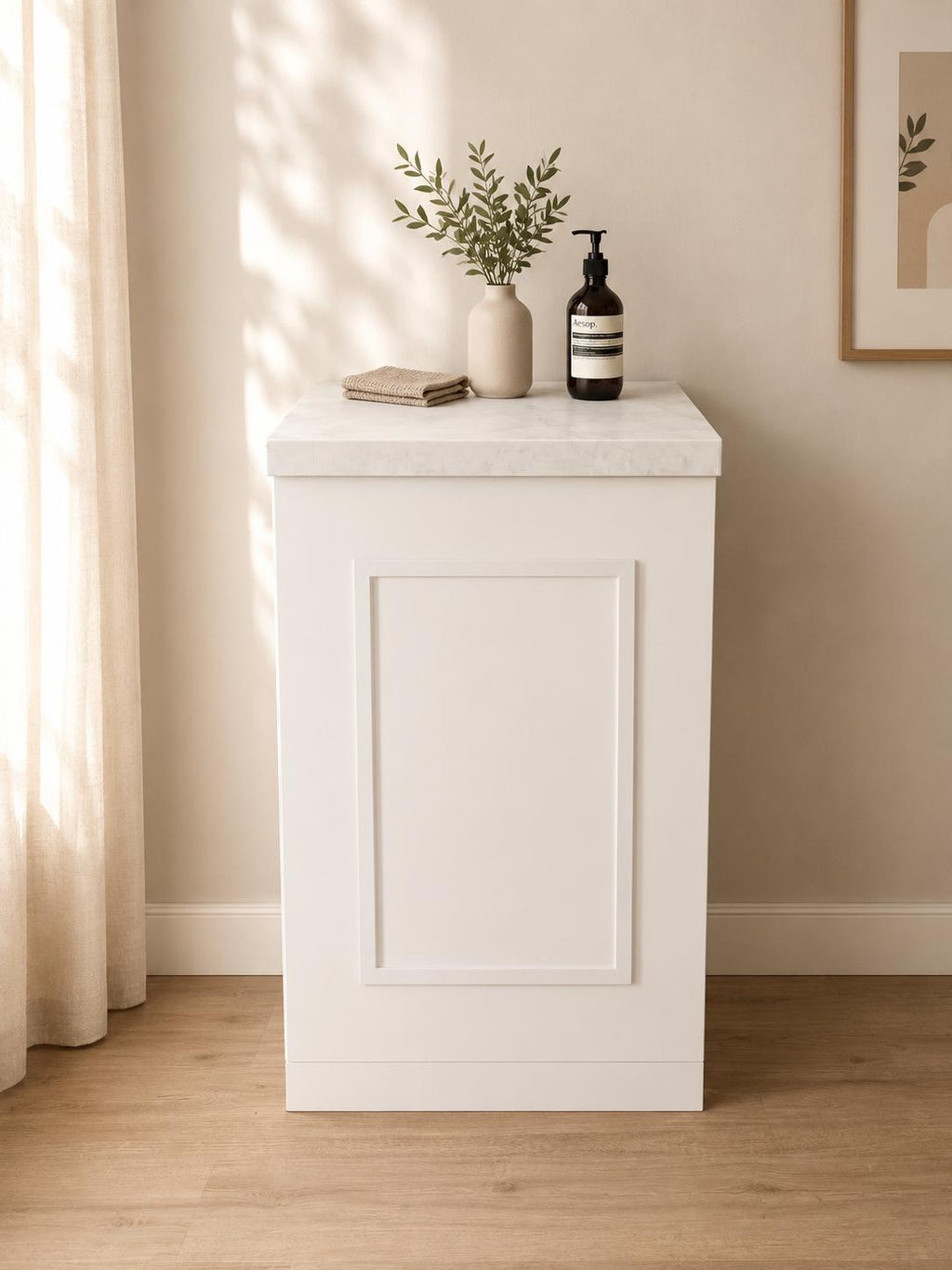 Küchenattrappe Schneeweiß – ENNA. Home Staging Küche kaufen