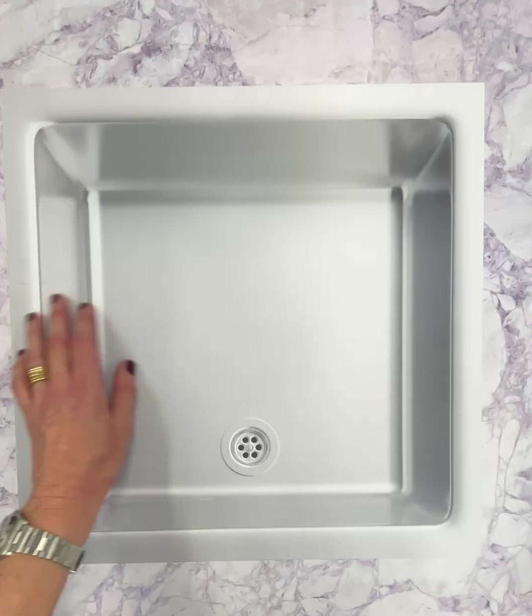Évier factice | Évier pour cuisine home staging
